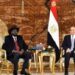 السيسي يضع تصور لانهاء الصراع في السودان 16 الرئيس المصري ورئيس السودان