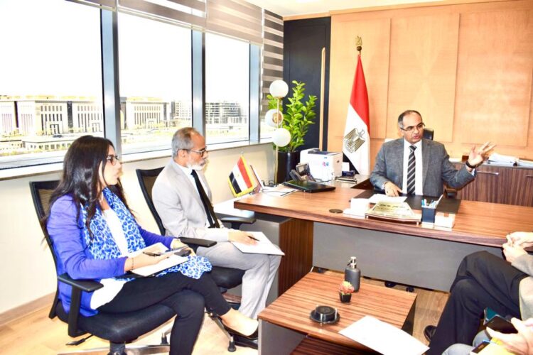 في اجتماع بمقر وزارة الإسكان بالعاصمة الإدارية الجديدة: نائب وزير الإسكان للبنية الأساسية يتابع مع بعثة البنك الدولي الموقف التنفيذي لبرنامج خدمات الصرف الصحي المستدامة في المناطق الريفية بمرحلتيه الأولى والثانية