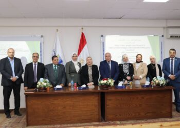 رئيس جامعة الدلتا التكنولوجية يستقبل وفدًا من المجلس القومي للمرأة