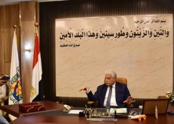 محافظ جنوب سيناء يستقبل رئيس جهاز تعمير سيناء لبحث خطة الجهاز في اطار دفع عجلة التنمية بالمحافظة