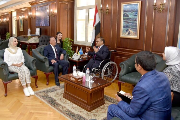 محافظ الإسكندرية يلتقى بسفير نيبال لبحث سبل التعاون المشترك بين الجانبين 1 محافظ الإسكندرية يلتقى بسفير نيبال لبحث سبل التعاون المشترك بين الجانبين