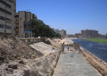 تطوير وتوسعة الكورنيش الغربي أمام المدينة الطبية بسوهاج نقلة حضارية كبيرة