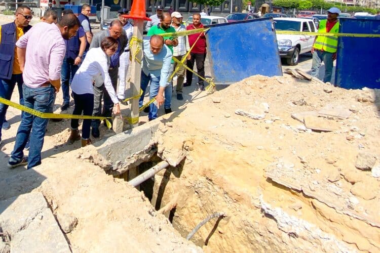 محافظ الإسكندرية يتفقد أعمال مشروع الاستراتيجية المتكاملة لإدارة مياه الأمطار ونسب الإنجاز بالمشروع