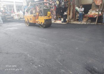 حرصا على رفع كفاءة الطرق بالمحافظة واستجابة لمطالب المواطنين