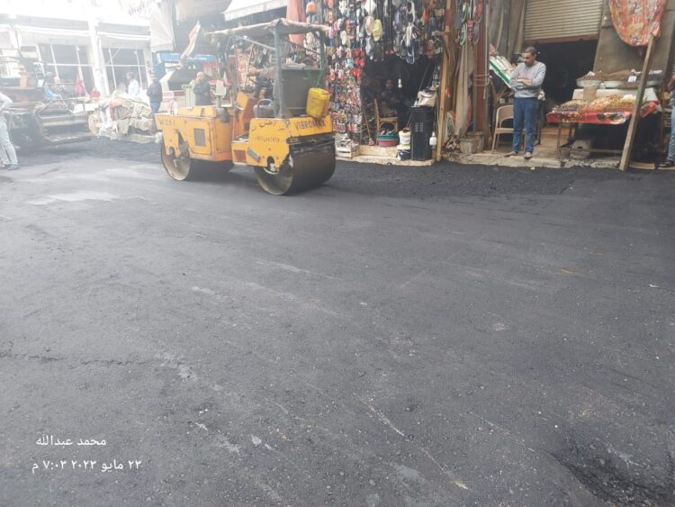 حرصا على رفع كفاءة الطرق بالمحافظة واستجابة لمطالب المواطنين
