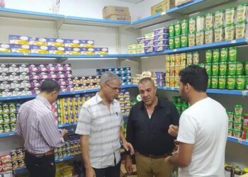حملات مكثفه من الوحدة المحليه بطور سيناء ومديريه التموين