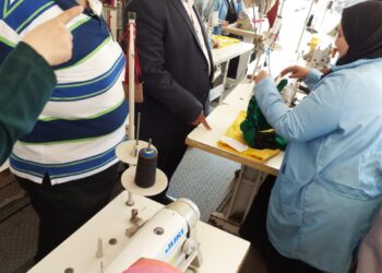 وزارة العمل : ختام برنامج تدريبى على التفصيل والخياطة بالمنيا