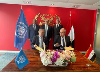 مصر توقع مذكرة تفاهم مع المنظمة البحرية الدولية لإنشاء مكتب إقليمي للمنظمة في مصر مقره الهيئة المصرية لسلامة الملاحة البحرية