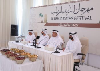غرفة الشارقة تطلق الدورة السابعة من مهرجان الذيد للرطب في 27 يوليو الجاري