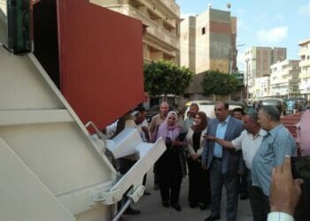 جهود مكثفة بمراكز ومدن محافظة الدقهلية لزراعة الاشجار المثمرة والزينة