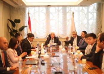 وزير التعليم العالى يبحث سبل التعاون مع وفد جامعة تشاتشينج الصينية