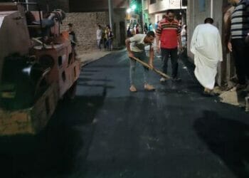 فى اطار مبادرة حياة كريمة تحت رعاية عبد الفتاح السيسى رئيس الجمهورية