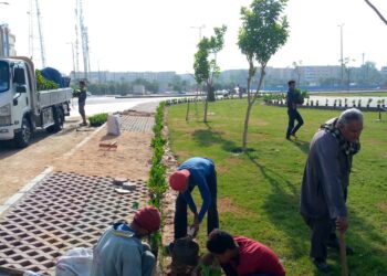 رئيس جهاز الشروق : بيع محال تجارية وصيدلية في مزاد علني ..وتكثيف صيانة المسطحات الخضراء