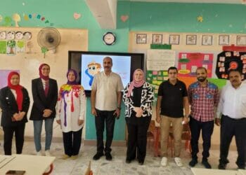 مدير تعليم المنوفية يتفقد التدريب الثاني للمدارس