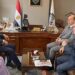 محافظ جنوب سيناء يلتقي رئيس جهاز التعمير ويناقش خطة الجهاز للمشروعات التي يتم تنفيذها بالمحافظه 17 محافظ جنوب سيناء يلتقي رئيس جهاز التعمير ويناقش خطة الجهاز للمشروعات التي يتم تنفيذها بالمحافظه