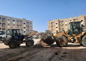 حملات نظافة باحياء طور سيناء