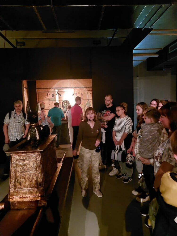 اهتمام روسي بأسرار توت عنخ أمون