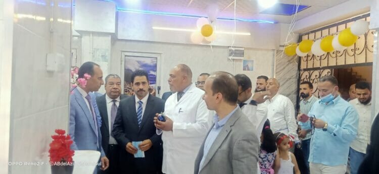 إفتتاح وتطوير وحدة الغسيل الكلوي بمستشفى النوباريه المركزي