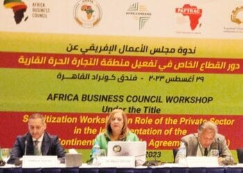 مجلس الأعمال الافريقي يبحث عن دور القطاع الخاص في تفعيل منطقة التجارة الحرة القاريه