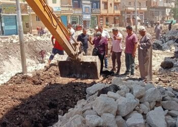 حملات نظافة وازالة اشغالات بعدد من مدن محافظة كفر الشيخ