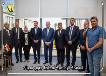 محافظ جنوب سيناء في ضيافة مركز المعلومات ودعم اتخاذ القرار بمجلس الوزراء