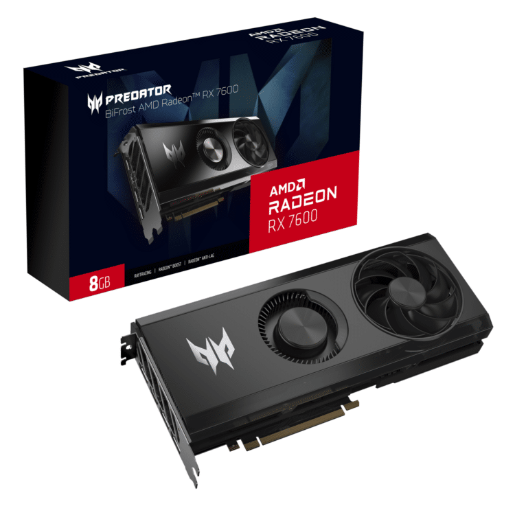 آيسر تكشف عن بطاقة الرسوميات Predator BiFrost AMD Radeon RX 7600 لعشاق الألعاب 1 آيسر تكشف عن بطاقة الرسوميات Predator BiFrost AMD Radeon RX 7600 لعشاق الألعاب