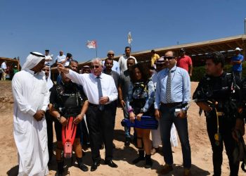 فودة يتفقد عددا من المنشآت السياحية بمدينة دهب 