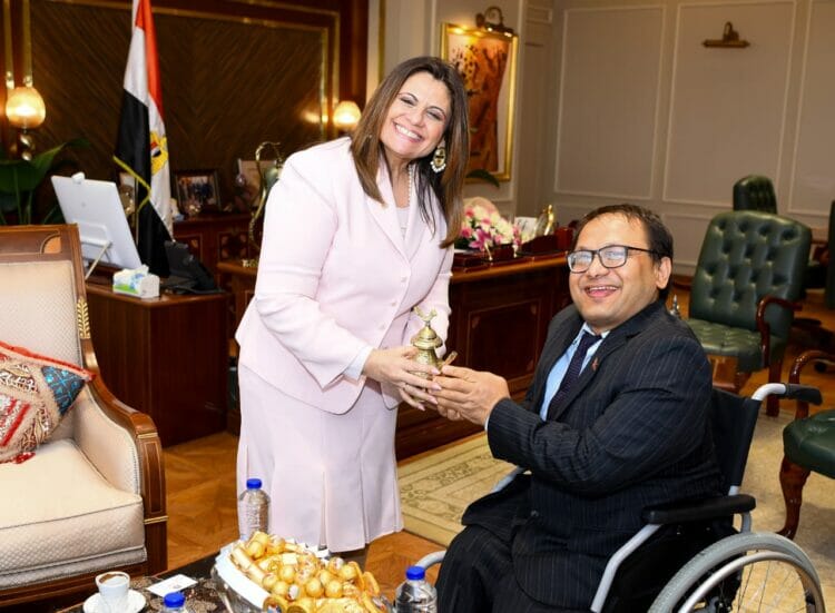 وزيرة الهجرة تستقبل سفير نيبال لبحث تعزيز التعاون في عدد من الملفات المشتركة