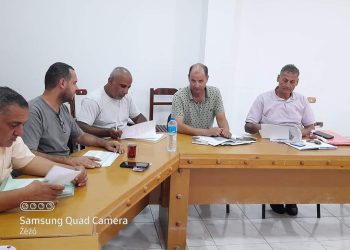 رئيس مدينة دهب يتابع أعمال لجنة التصالح