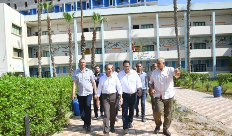 محافظ الغربية يتفقد ٧ مدارس بالمحلة للتأكد من جاهزيتها لاستقبال العام الدراسي الجديد