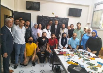 برنامج تدريبى على صيانة الإلكترونيات لشباب الأسكندرية