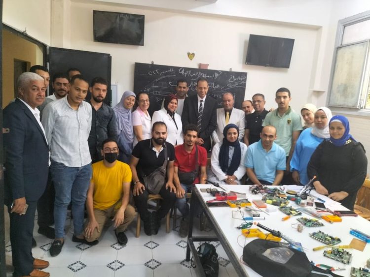 برنامج تدريبى على صيانة الإلكترونيات لشباب الأسكندرية 1 برنامج تدريبى على صيانة الإلكترونيات لشباب الأسكندرية
