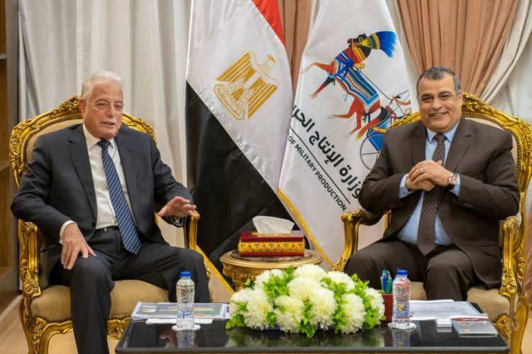 وزير الدولة للإنتاج الحربي يستقبل محافظ جنوب سيناء لبحث سبل تعزيز التعاون المشترك