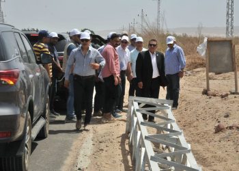 إطلاق التيار الكهربائى بأراضى مشروع ال ١.٥ مليون فدان