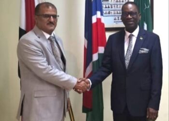 فى لقائه مع سفير نامبيا الخالد افريقيا لديها المال والجمال والطيبة وعلينا كتابة التاريخ من جديد