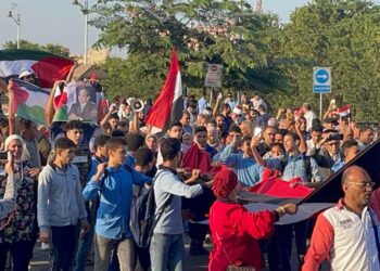 فى تظاهرة حاشدة …..طلاب جامعة طنطا يدعمون القضية الفلسطينية ويؤيدون القيادة السياسية برفض التهجير من غزة والحفاظ على مقدرات الأمن القومى