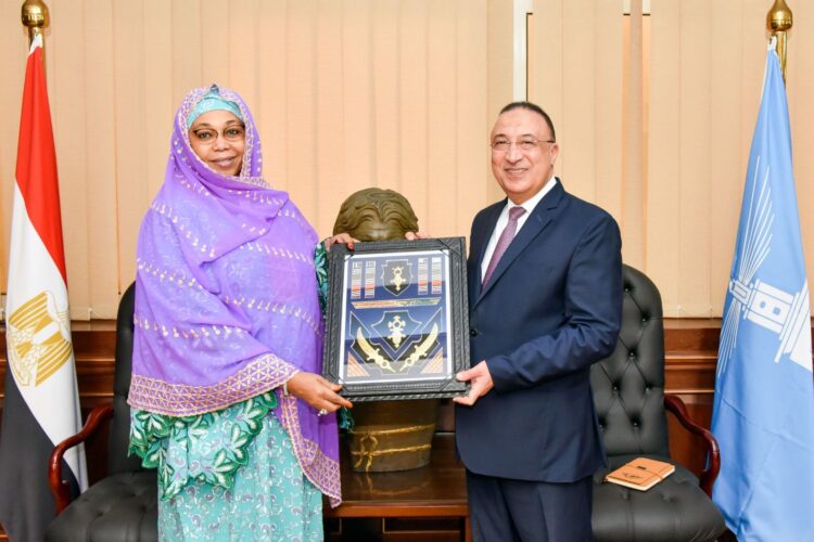 محافظ الإسكندرية يبحث مع سفيرة جمهورية النيجر تعزيز سبل التعاون بين الجانبين.