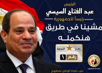 ” حماة الوطن ” يستعد للمؤتمر الجماهيري لدعم المرشح عبد الفتاح السيسي اليوم