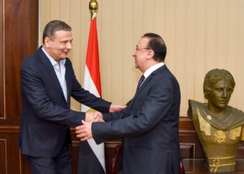 محافظ الإسكندرية يستقبل رئيس البنك الزراعي المصري