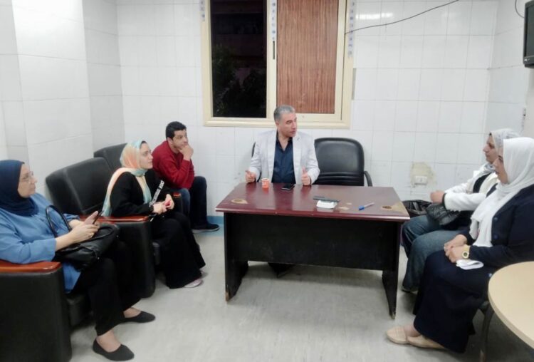 وكيل صحة مطروح يتفقد مستشفى التوليد والصحة الانجابية. 1 وكيل صحة مطروح يتفقد مستشفى التوليد والصحة الانجابية.