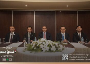 حملة السيسي تلتقي وفد من قيادات حزب مستقبل وطن بالإسكندرية .