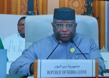 رئيس سيراليون :يجب أن نضع الحلول لنواجه هذا العنف الدائر وتيسير إمكانية وصول المساعدات الإنسانية لغزة.