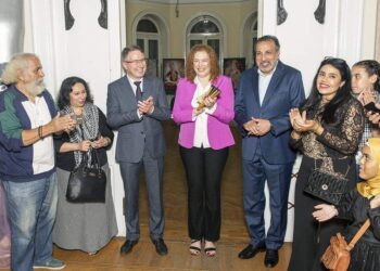 افتتاح معرض”عالم الديكوباج”بالبيت الروسي بالقاهرة.