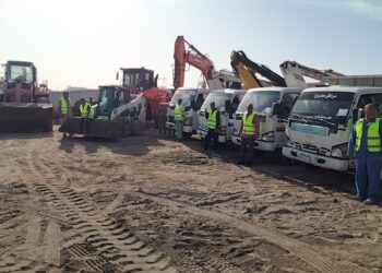 رئيس مدينة مرسي مطروح : معدات وسيارات مجلس المدينة علي مستعدة للتعامل مع الأزمات والكوارث.