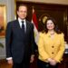 وزيرة الهجرة تستقبل سفير مصر الجديد في أستراليا لبحث التعاون في تلبية احتياجات الجالية المصرية. 12 وزيرة الهجرة تستقبل سفير مصر الجديد في أستراليا لبحث التعاون في تلبية احتياجات الجالية المصرية.