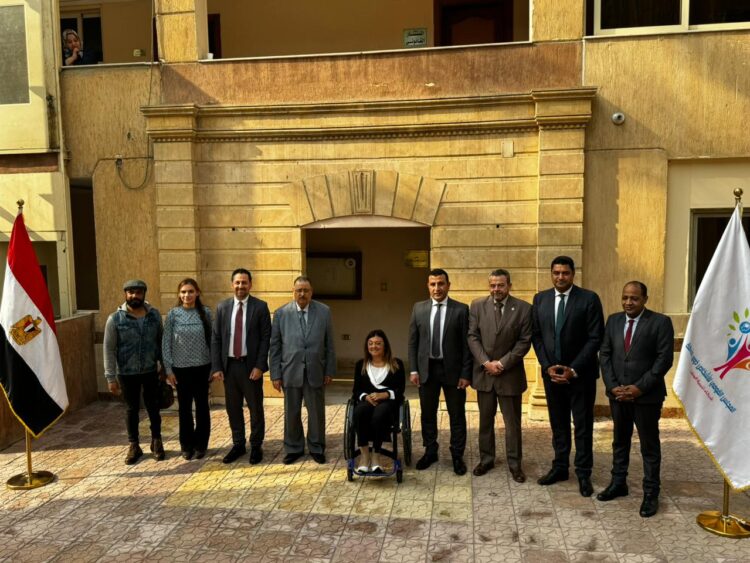 رئيس بعثة جامعة الدول العربية لمتابعة الانتخابات الرئاسية يلتقي رئيسة المجلس القومي لذوي الإعاقة 1 رئيس بعثة جامعة الدول العربية لمتابعة الانتخابات الرئاسية يلتقي رئيسة المجلس القومي لذوي الإعاقة