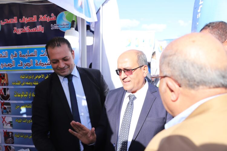 صرف صحي الإسكندرية تشارك في ملتقي سوق العمل الهندسي