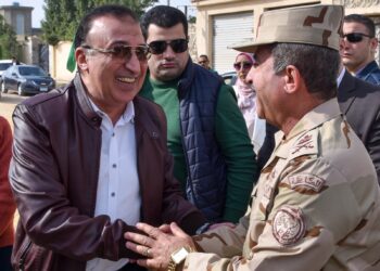 محافظ الإسكندرية يتفقد أعمال مشروع إنشاء السوق الدائم بقرية بهيج بمركز مدينة برج العرب