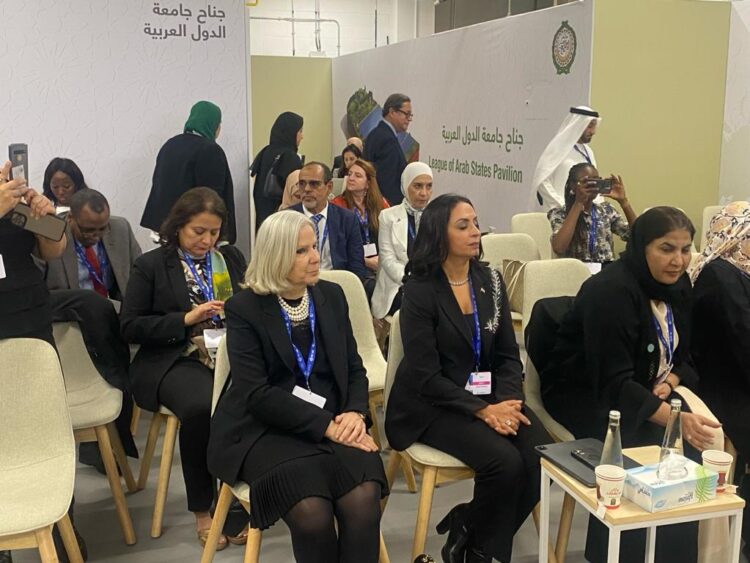 حصيلة الأسبوع الأول من فعاليات جناح جامعة الدول العربية في (COP 28)