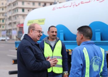 “رئيس صرف الإسكندرية “في جولة لتفقد استعدادات الشركة لسقوط الأمطار والسيول